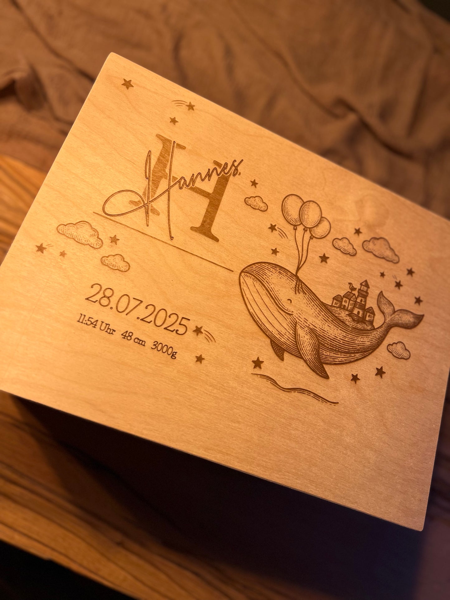 Erinnerungsbox - Wal